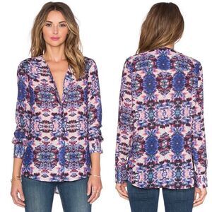 Sam Edelman Devon Long Sleeve Blouse Size S